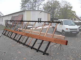 Windmühlenflügel instandsetzen